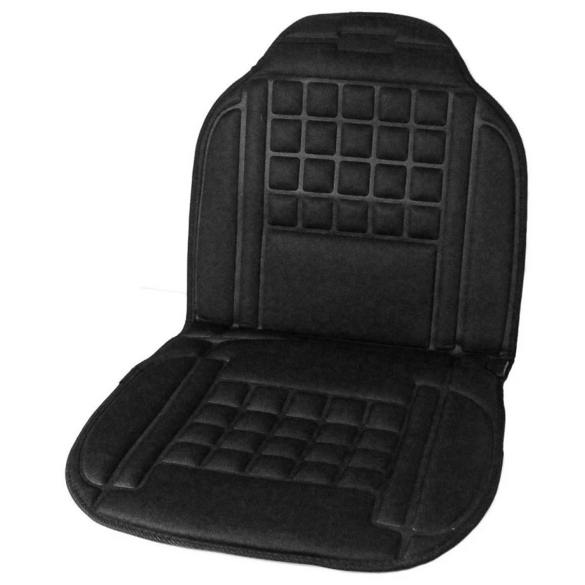 Black ObusForme car cushions