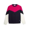 Fuchsia French Disorder mini Joan polar fleece sweaters for kids