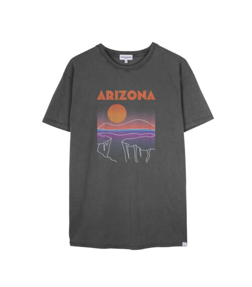 Anthracite washed French Disorder Arizona t-shirts  for men - Image 2