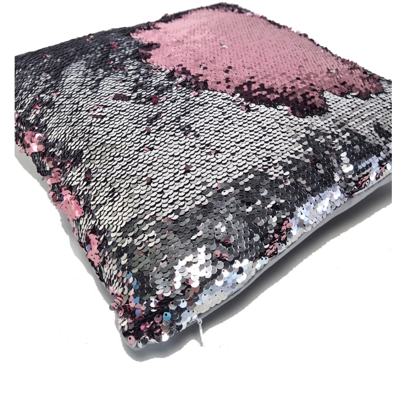 Cushions with reversible sequins - three colour variations mix - Image 4