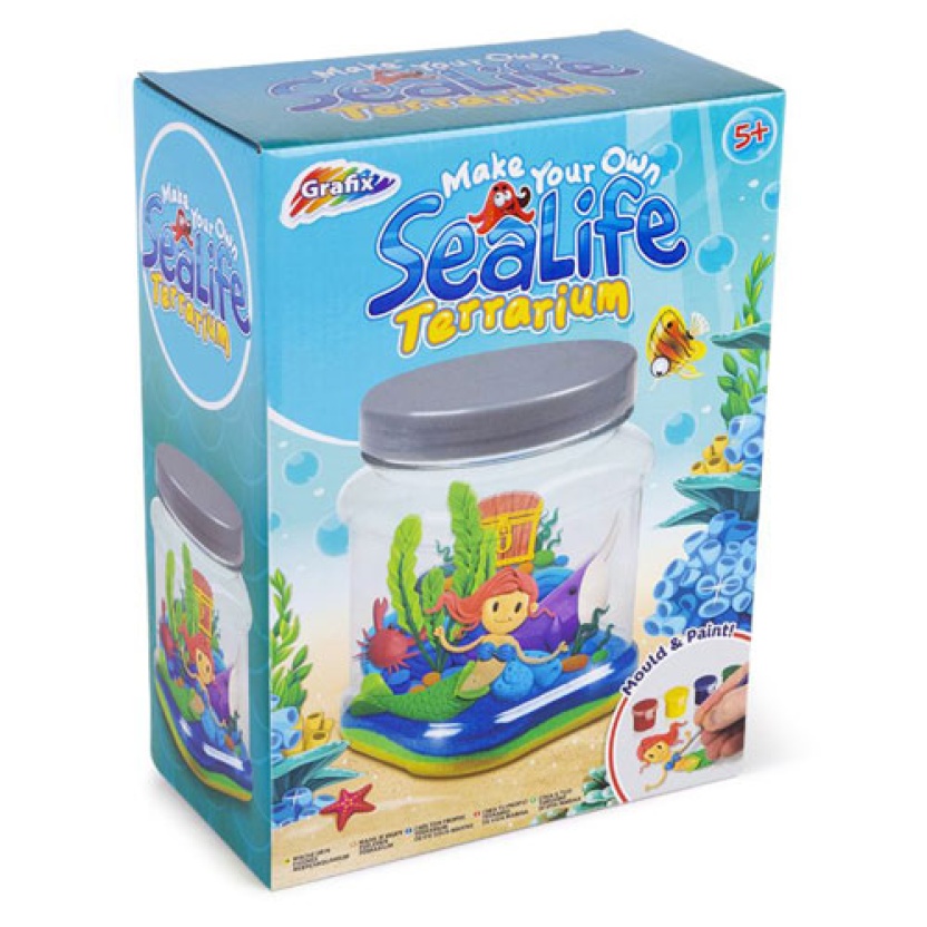 Grafix kids toys  - Make your own sealife terrarium