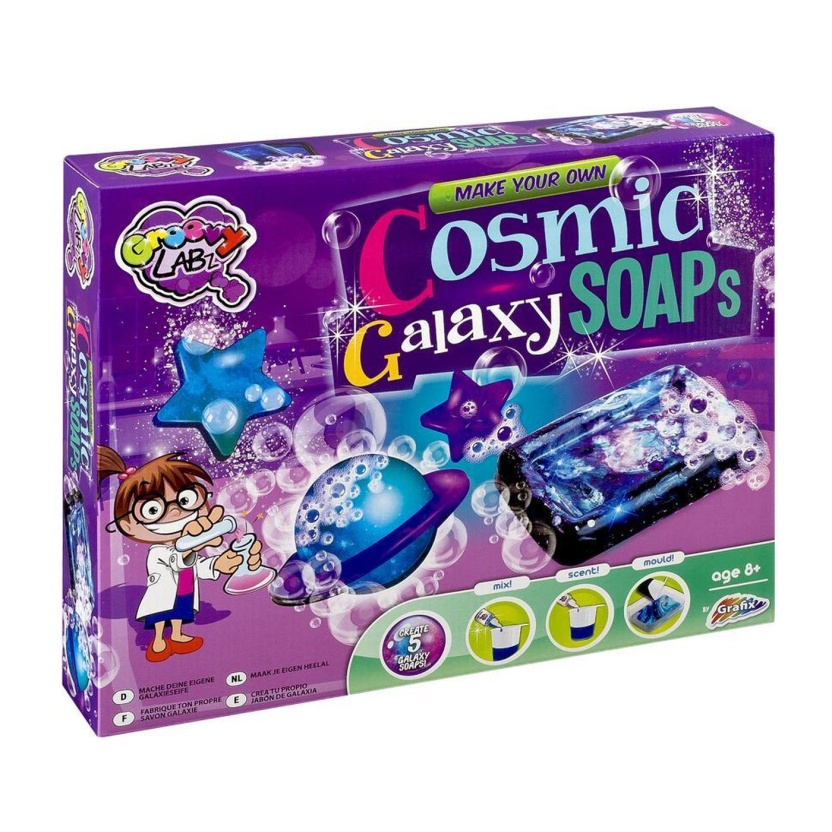 Grafix kids toys - make your own soaps with galaxy theme