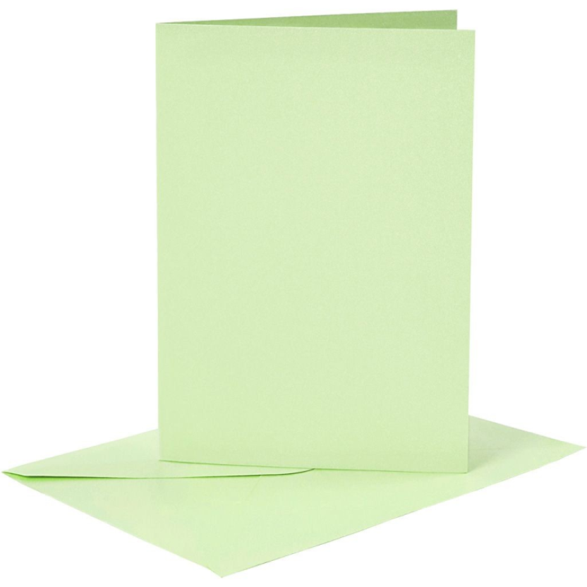 Various colours double cards with enveloppe - 15 pieces - Image 2