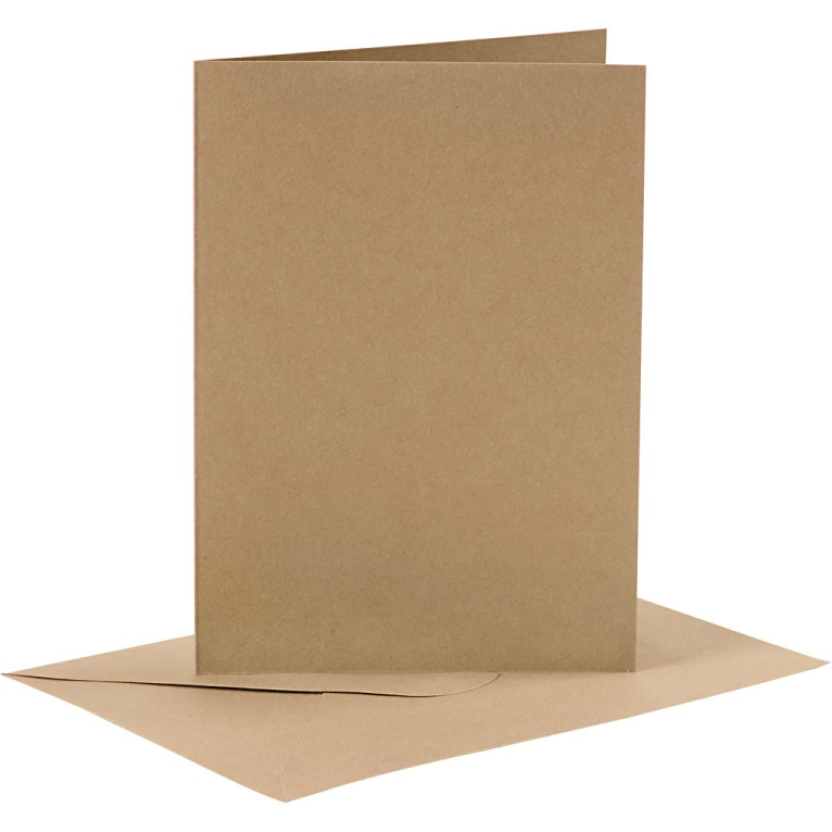 Various colours double cards with enveloppe - 15 pieces - Image 3