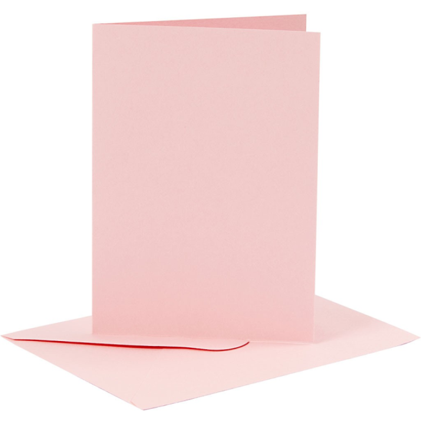 Various colours double cards with enveloppe - 15 pieces - Image 4