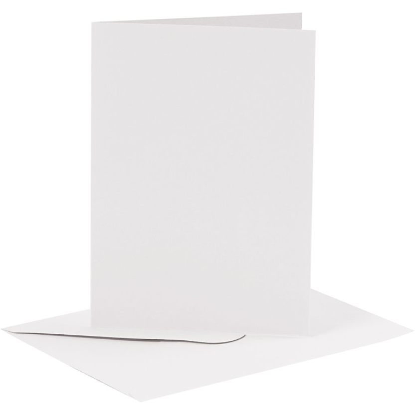 Various colours double cards with enveloppe - 15 pieces - Image 5