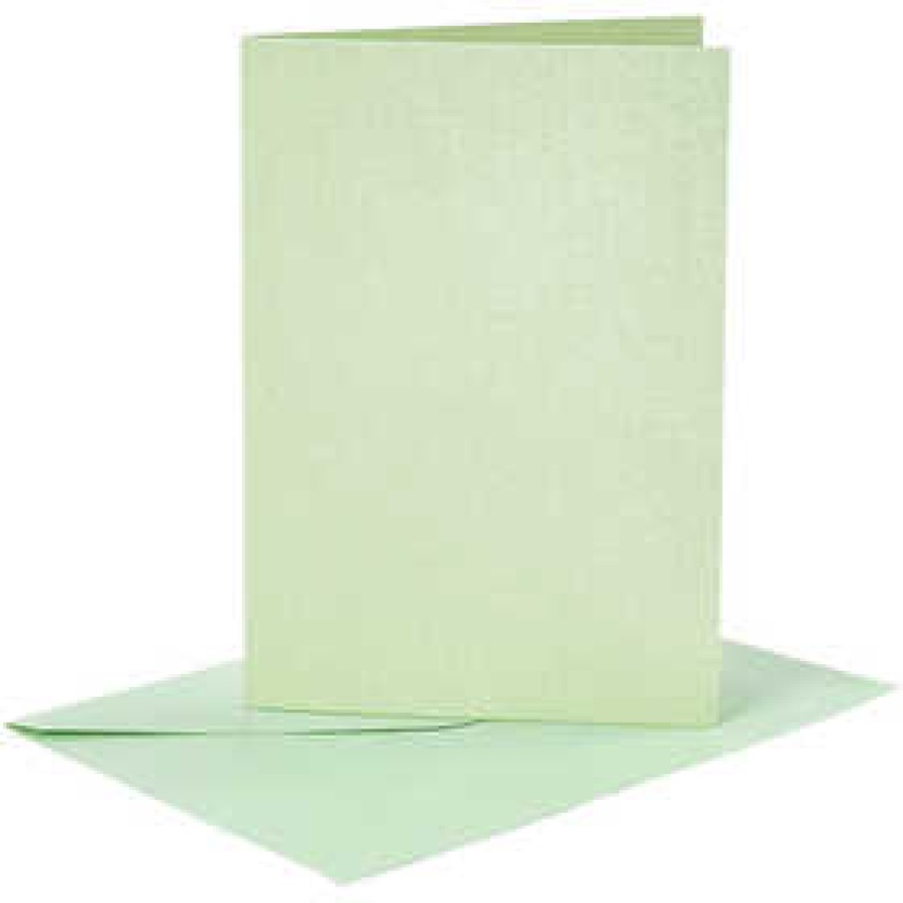 Various colours metallic double cards with enveloppe - 15 pieces packaging - Image 3