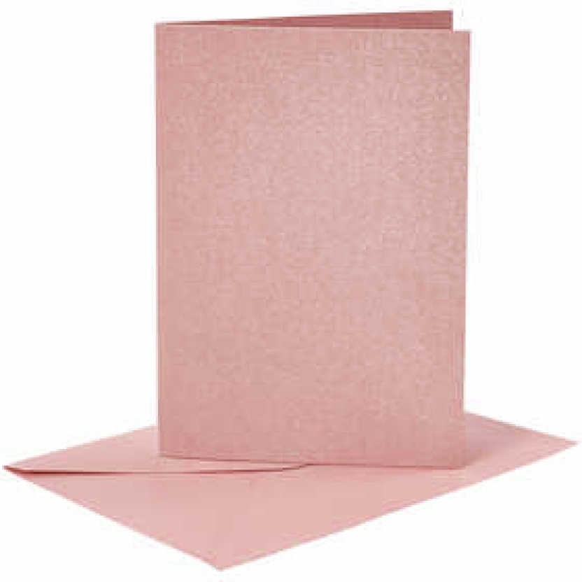 Various colours metallic double cards with enveloppe - 15 pieces packaging - Image 7