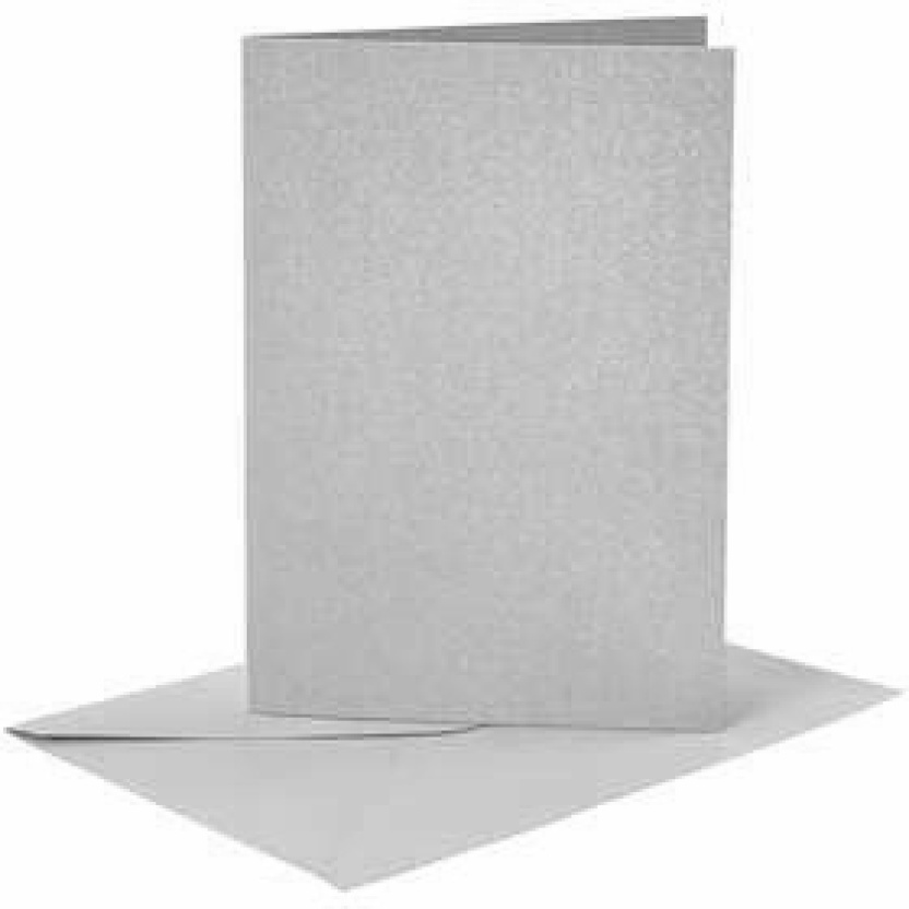 Various colours metallic double cards with enveloppe - 15 pieces packaging - Image 5