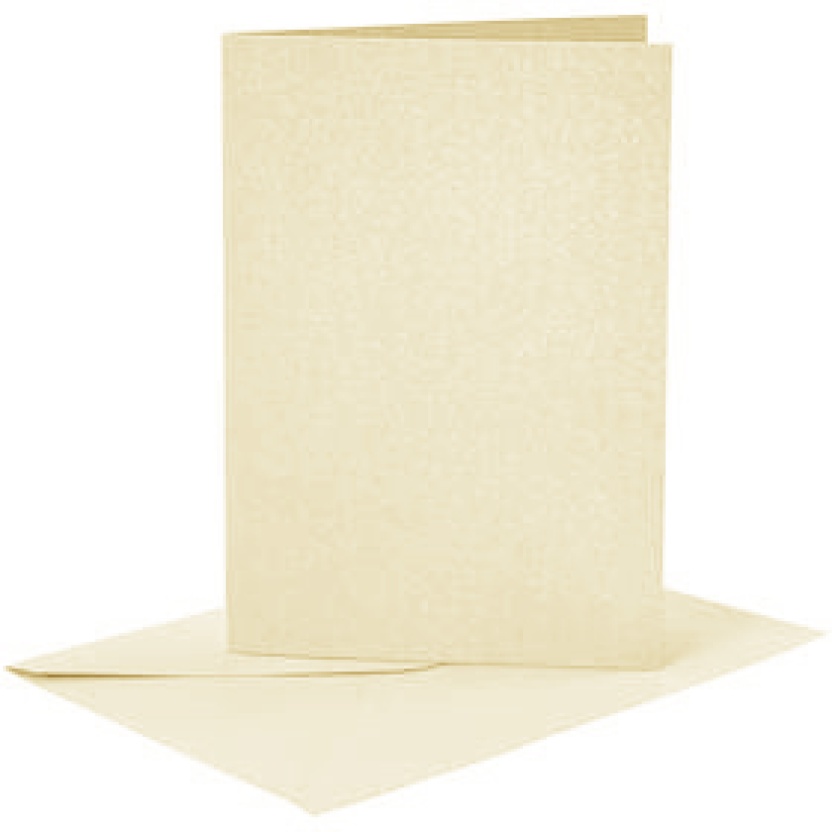 Various colours metallic double cards with enveloppe - 15 pieces packaging - Image 4