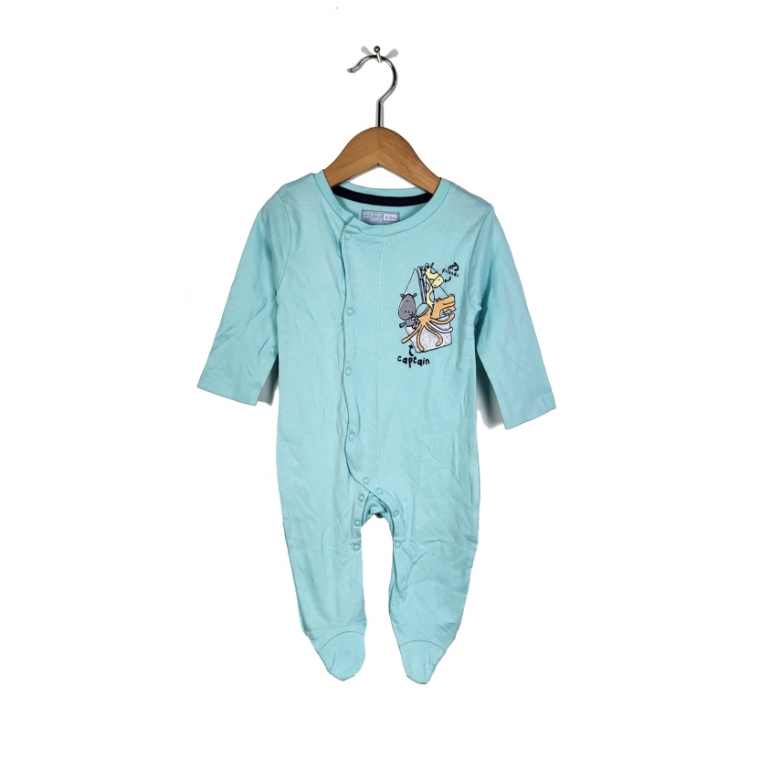 Mix van verschillende Code baby pyjama's met voetjes en lange mouwen - Afbeelding 7