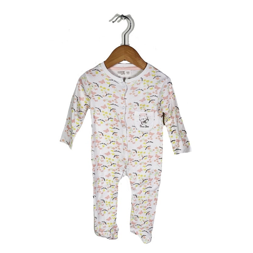 Mix van verschillende Code baby pyjama's met voetjes en lange mouwen - Afbeelding 5