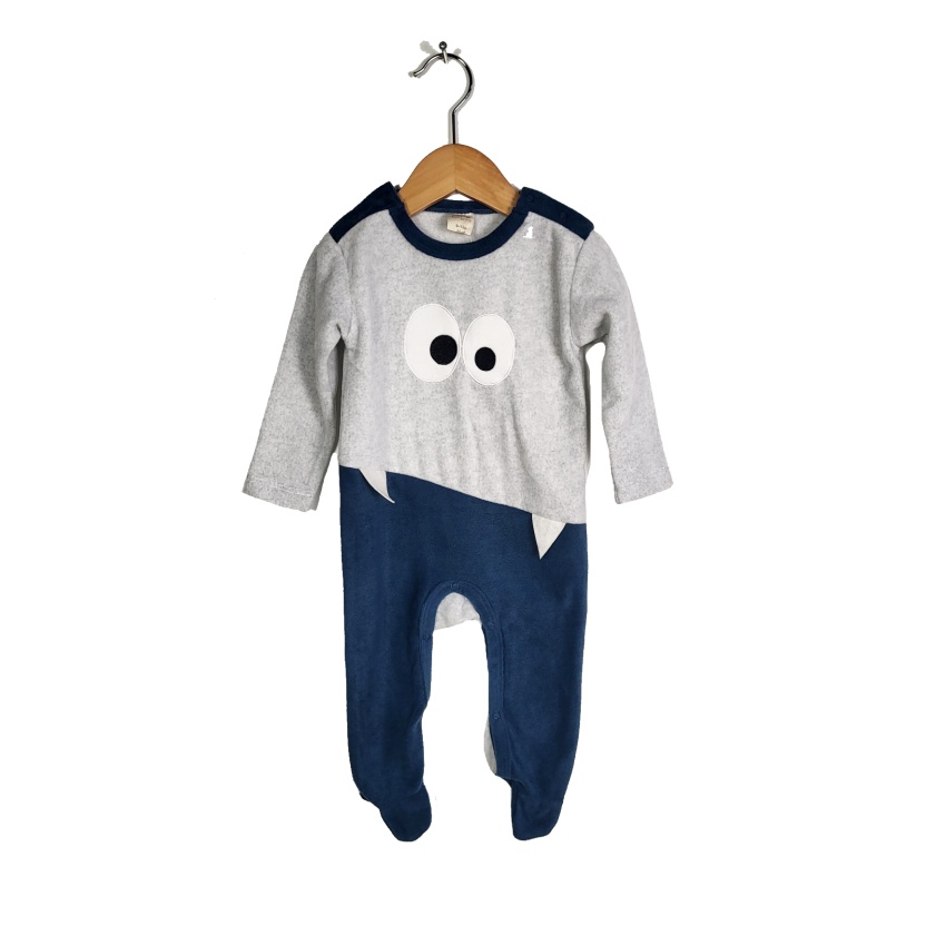 Mix van verschillende Code baby pyjama's met voetjes en lange mouwen - Afbeelding 2