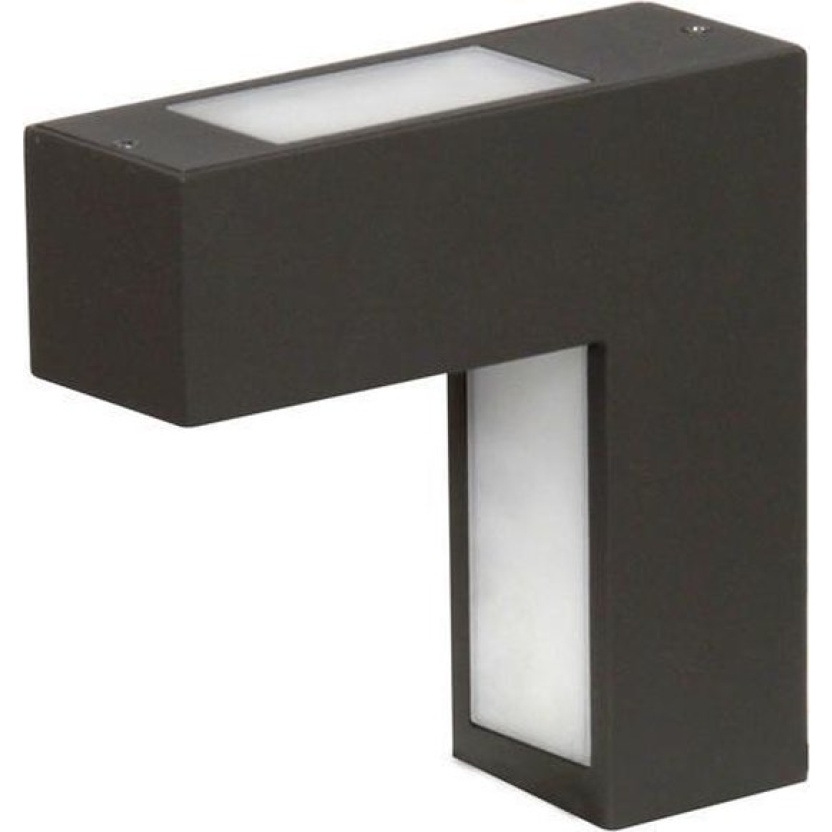 Black Ranex Porto outdoor LED wall lights - Image 5