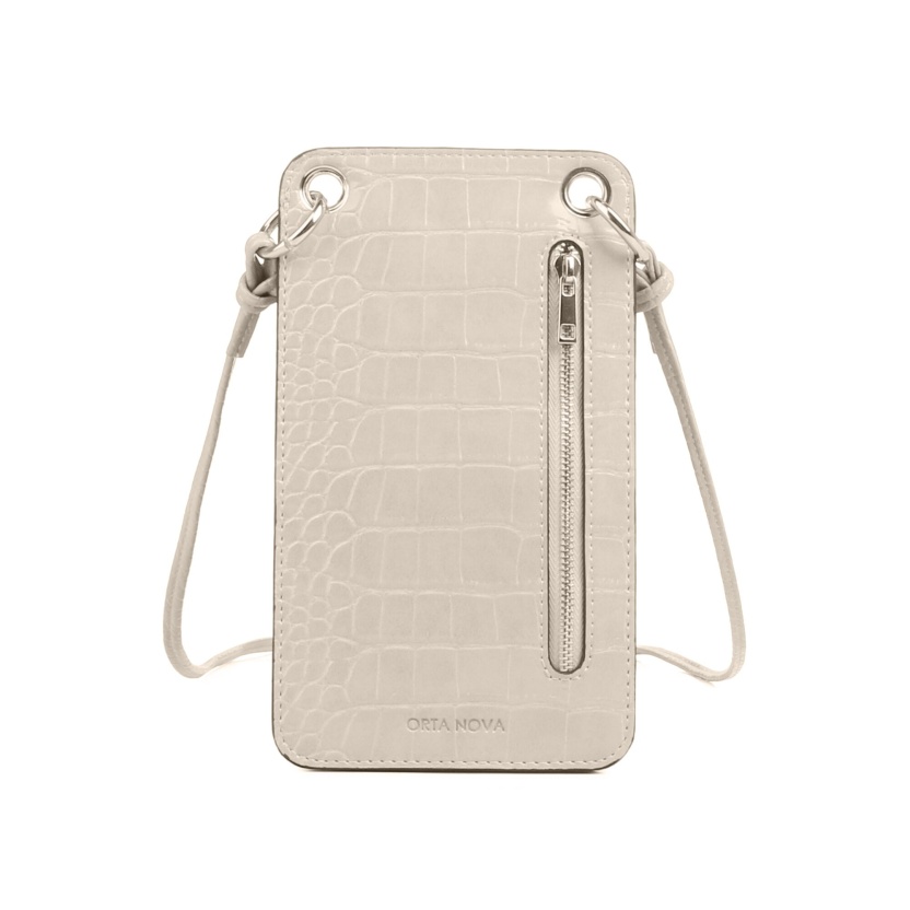 Beige Orta Nova telephone bags - Image 2