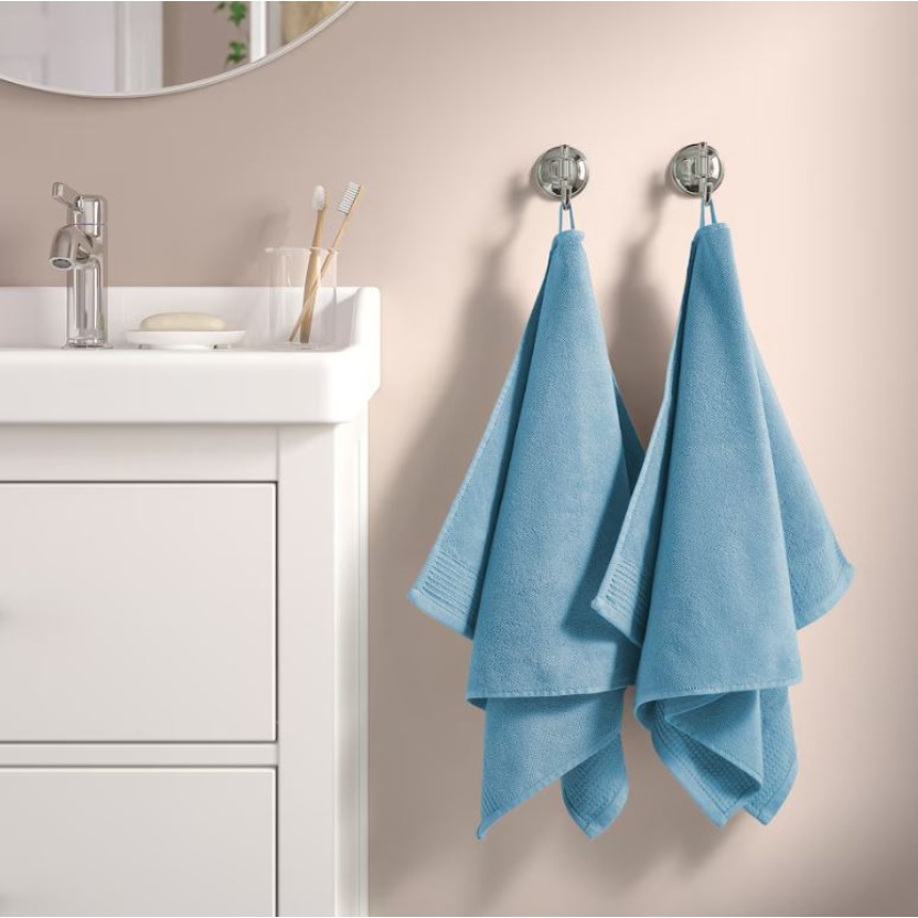 Blue terry towels 50x100cm - 460GSM - Image 7