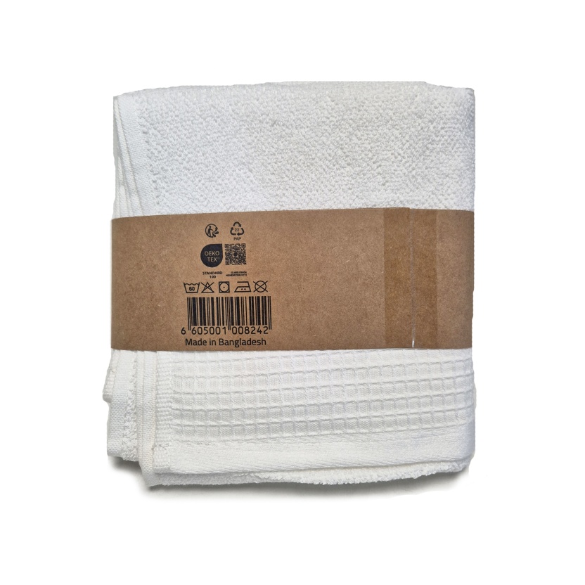 White terry towels 50x100cm - 460GSM - Image 3