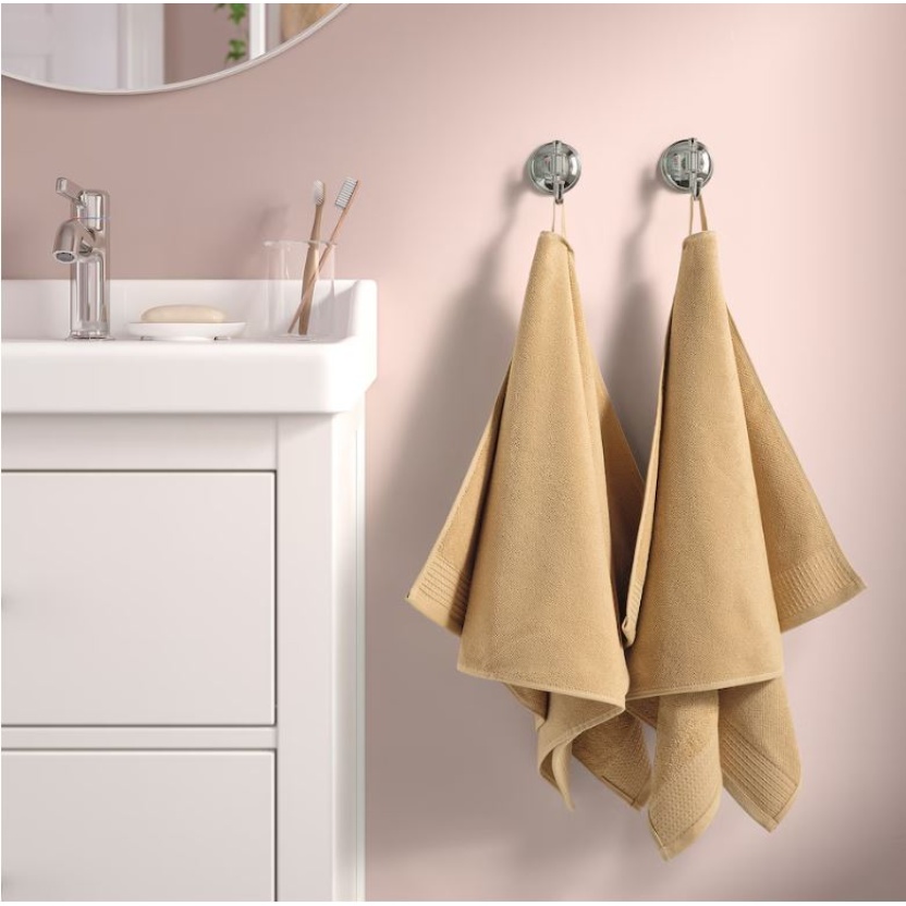 Light yellow terry towels 50x100cm - 460GSM - Image 6