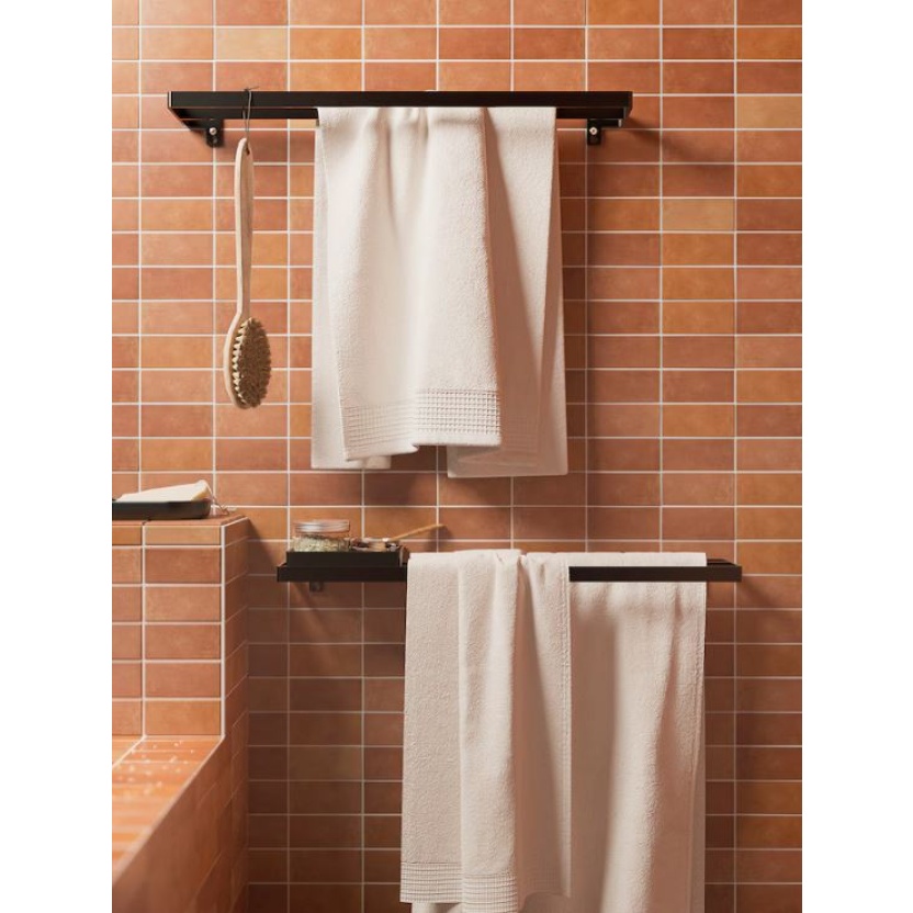 Beige terry bath towels 70x140cm - 460GSM - Image 5