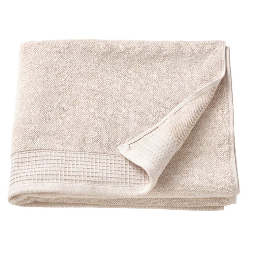 Beige terry bath towels 70x140cm - 460GSM - Image 4