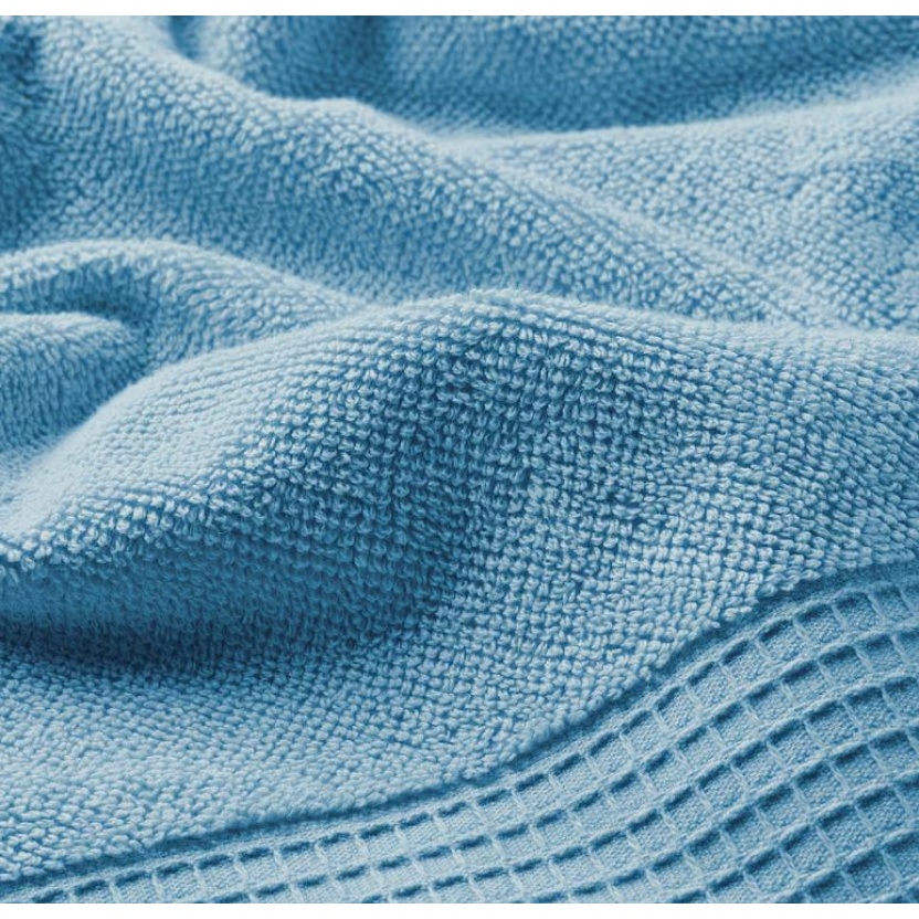 Blauwe badhanddoeken van badstof 100x150cm - 460GSM - Afbeelding 5