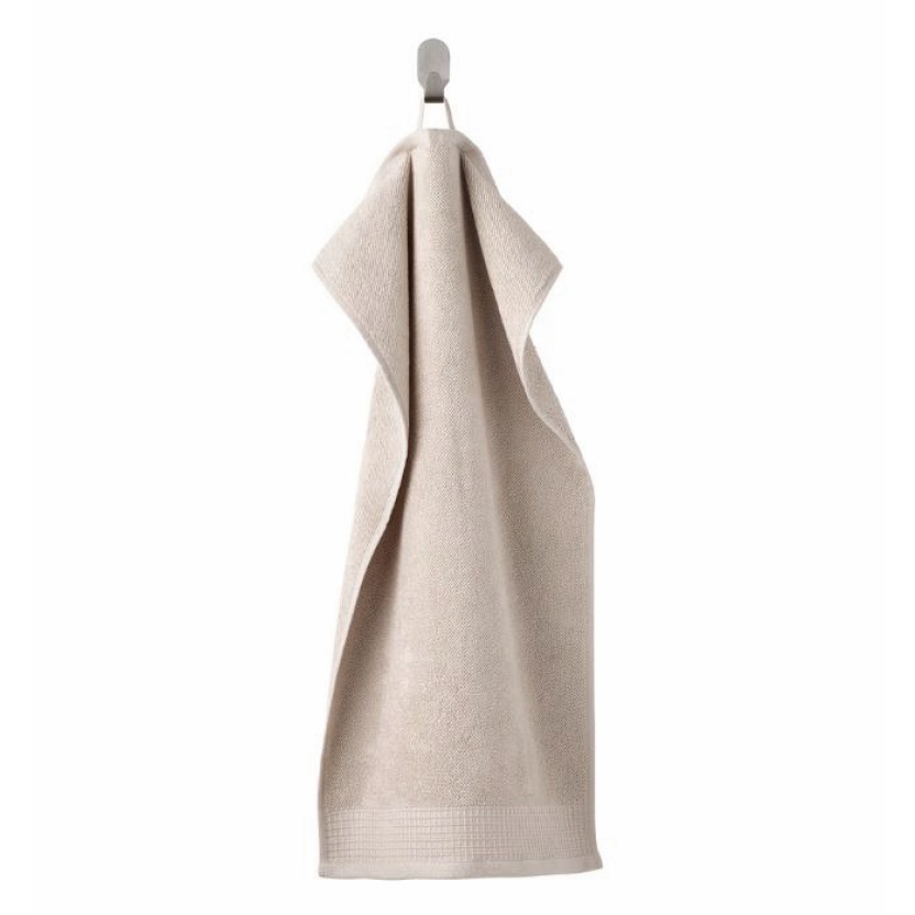 2-packs beige badstof keukenhanddoeken 40x70cm - 460GSM - Afbeelding 6