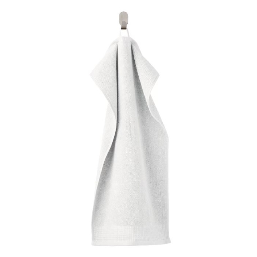 2-packs witte badstof keukenhanddoeken 40x70cm - 460GSM - Afbeelding 8