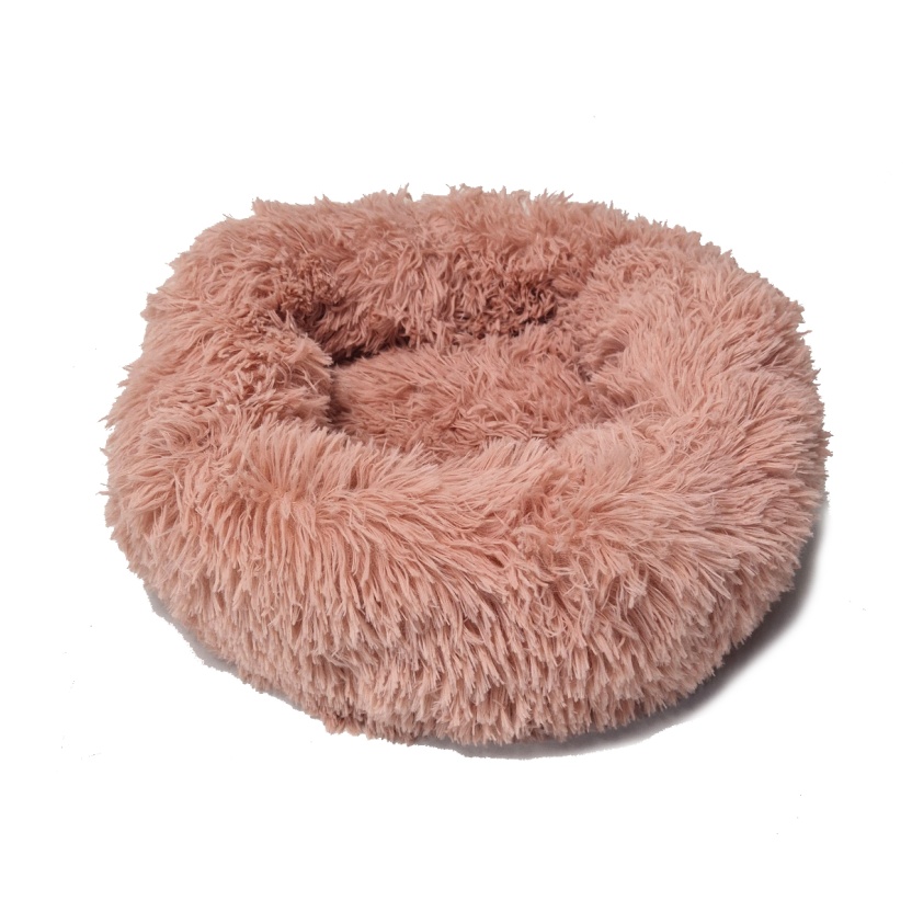 Pet products - Pink fluffy donut dog baskets size XS - Image 4