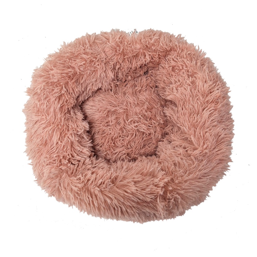 Pet products - Pink fluffy donut dog baskets size XS - Image 5