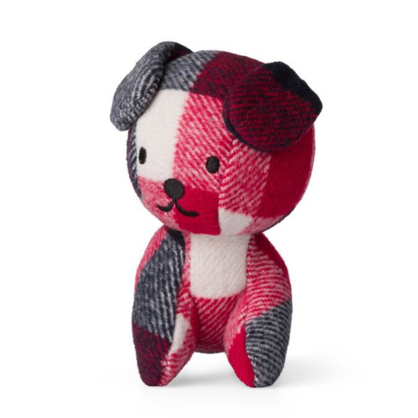 Miffy & Friends Snuffy the dog checked stuffed animals 30cm - Image 2