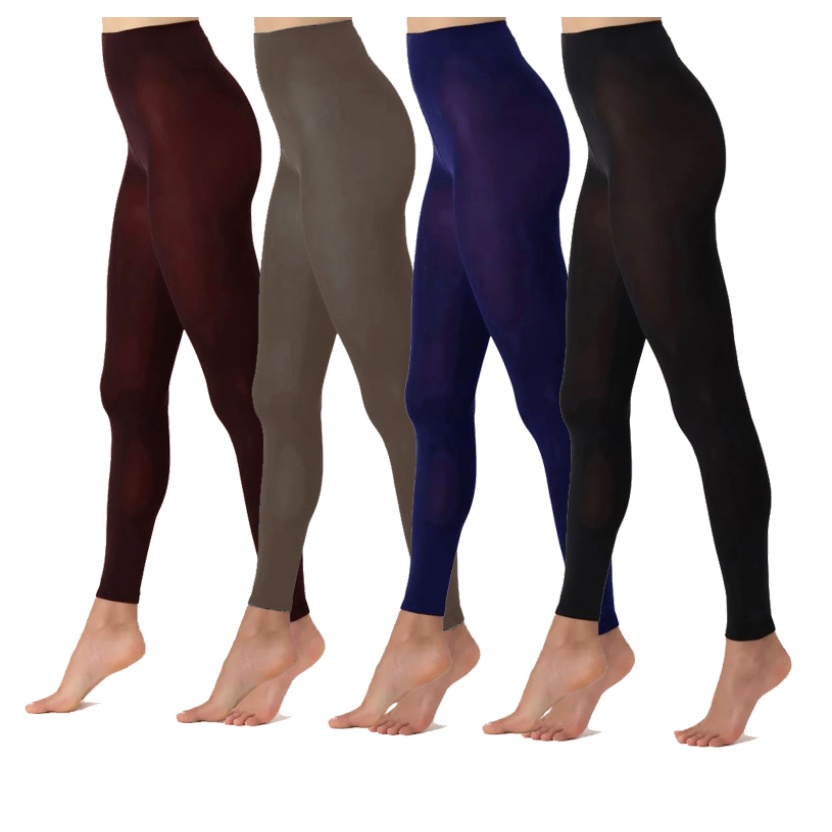 Shalangbo comfortable leggings for women 300 denier - 4 colour assortment