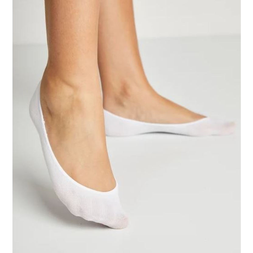 2-Packs footies socks for women - 3 colour assortment - Image 5