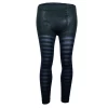 Black Tutu charmed 50 denier tights with blue striped lurex A903B