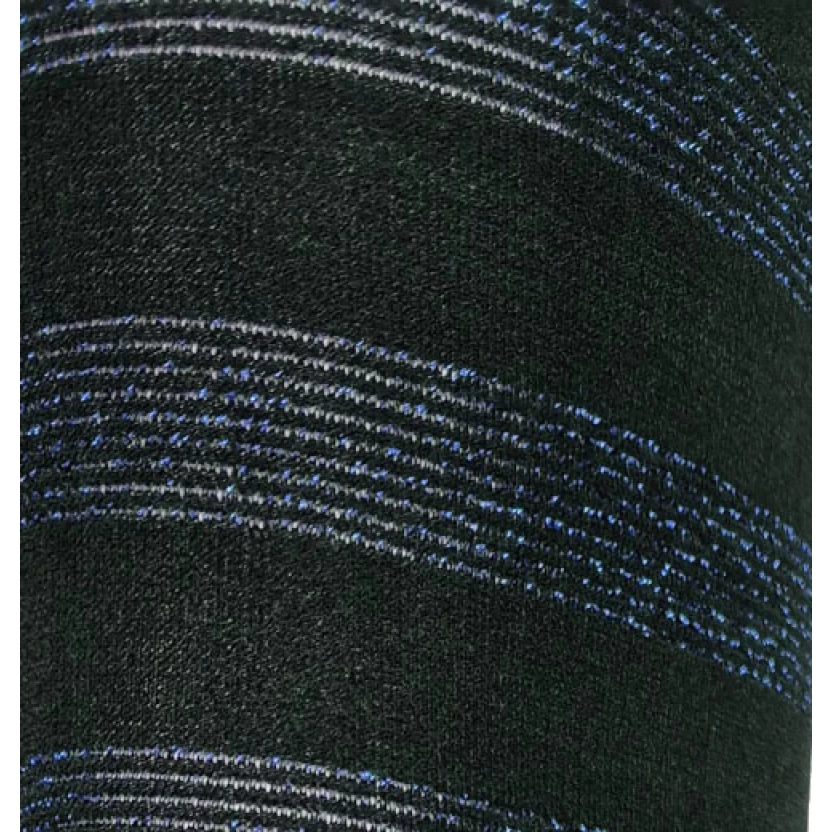 Black Tutu charmed 50 denier tights with blue striped lurex A903B - Image 4