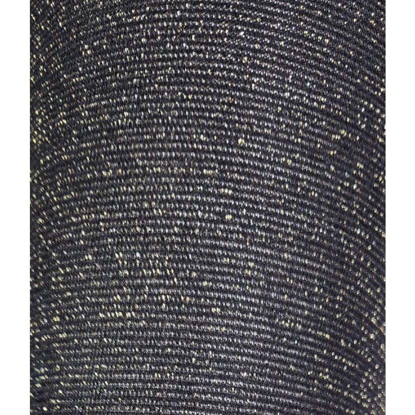 Black Tutu charmed 50 denier tights with gold lurex A905G - Image 2