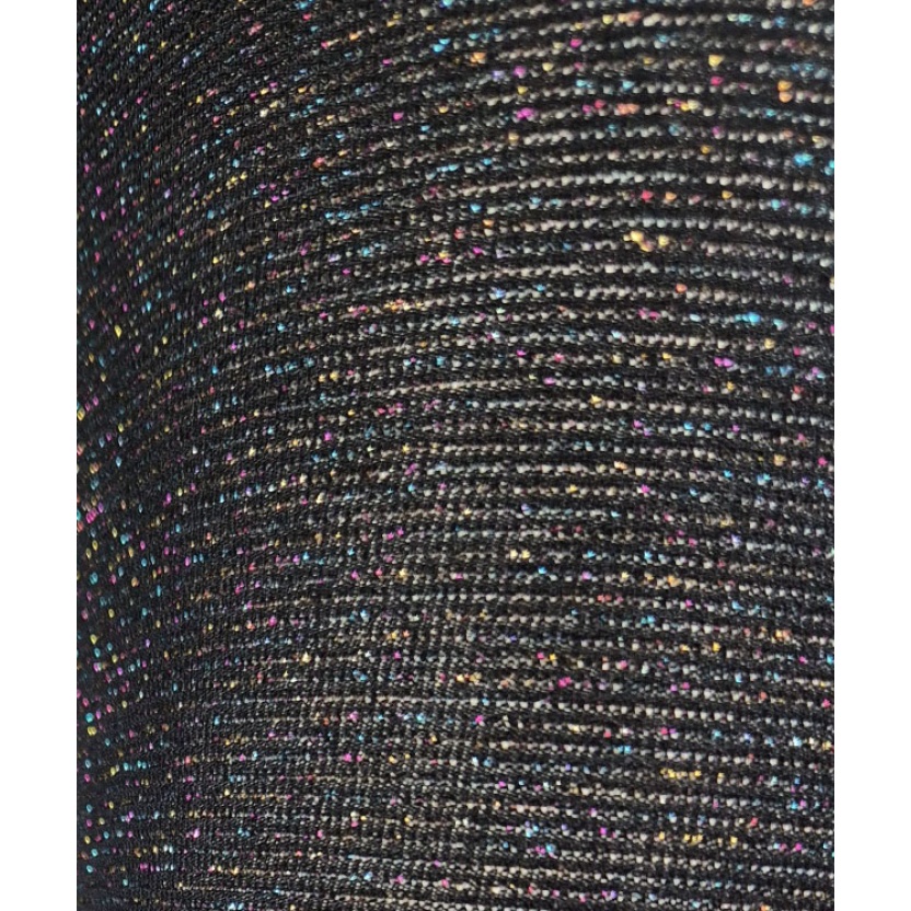 Black Tutu charmed 50 denier tights with multicolour lurex A905M - Image 4