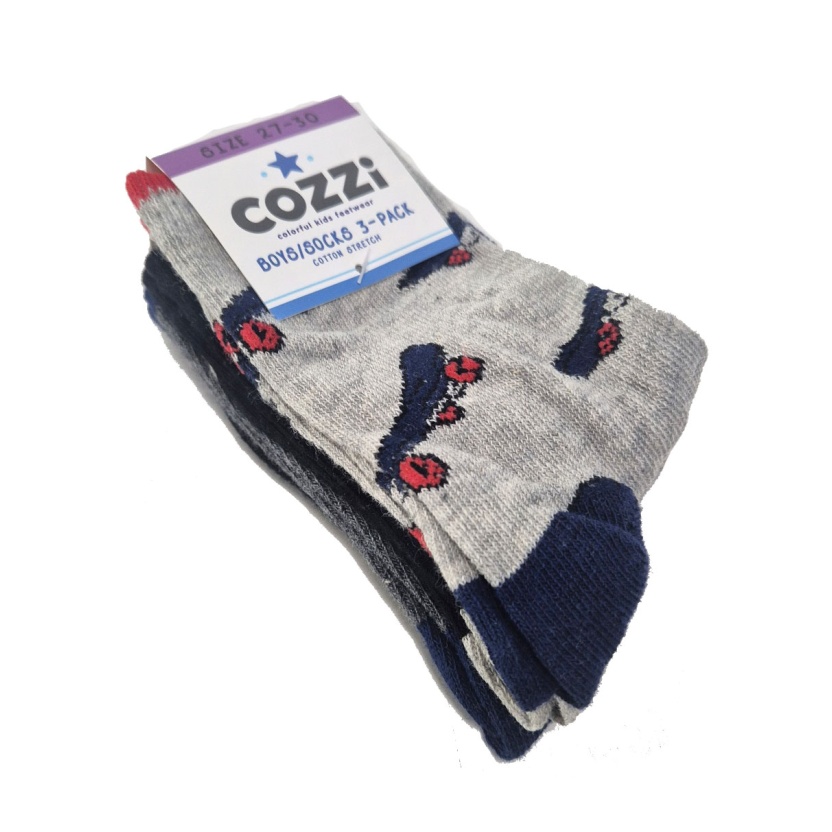 Verschillende 3-packs Cozzi sokken voor jongens en meisjes - Afbeelding 4