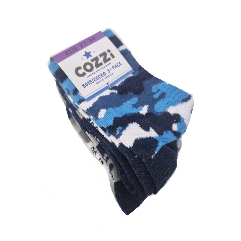 Verschillende 3-packs Cozzi sokken voor jongens en meisjes - Afbeelding 6