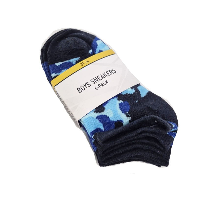 Verschillende 6-packs sneakersokken voor jongens en meisjes - Afbeelding 6