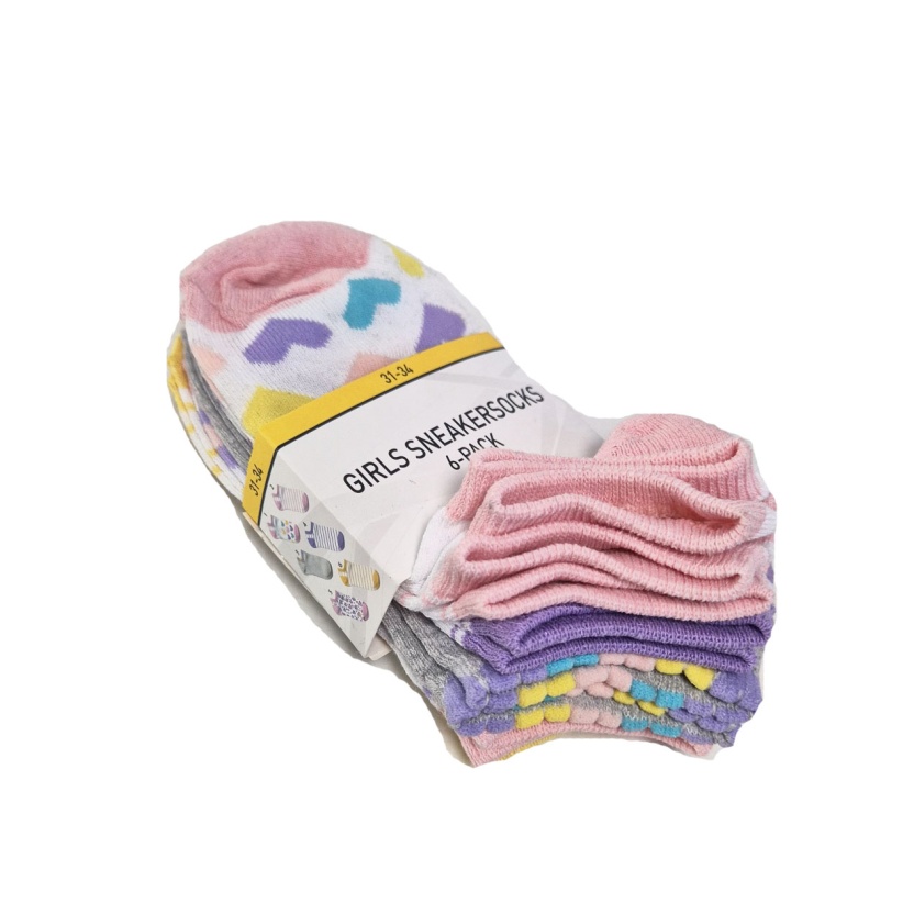 Verschillende 6-packs sneakersokken voor jongens en meisjes - Afbeelding 5