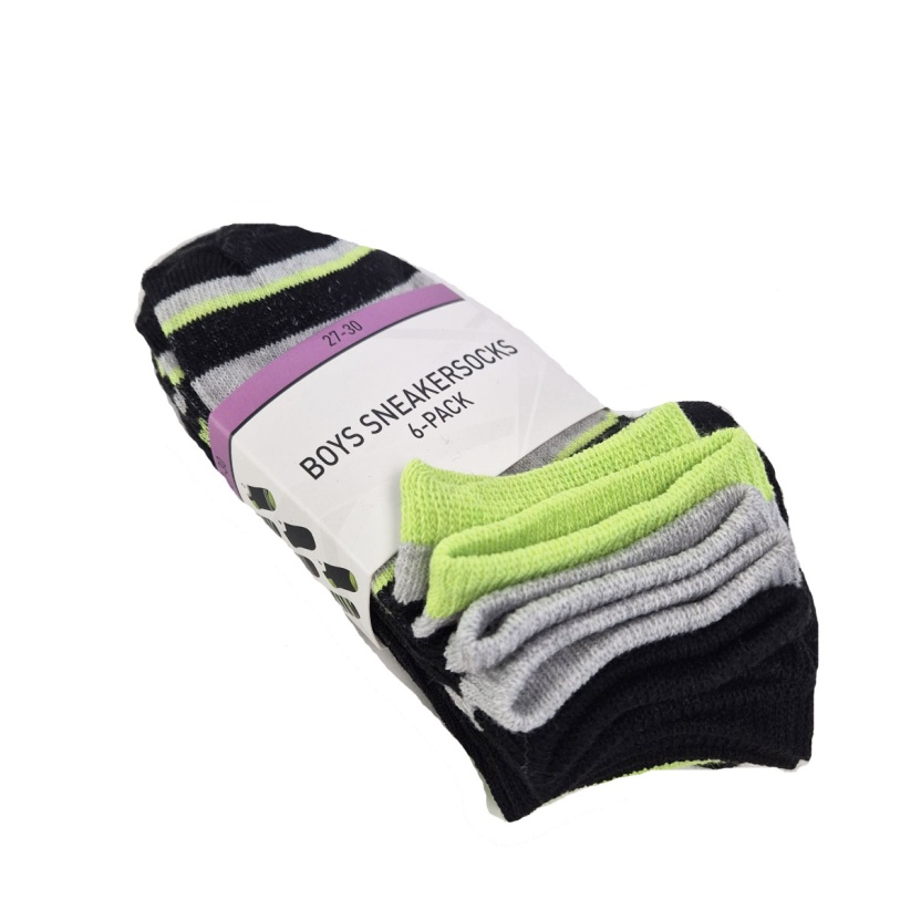 Verschillende 6-packs sneakersokken voor jongens en meisjes - Afbeelding 4