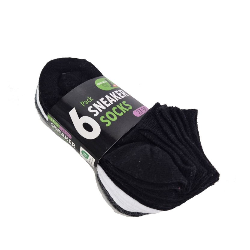 Verschillende 6-packs sneakersokken voor jongens en meisjes - Afbeelding 3