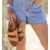 Damesschoenen - Camel Findlay sandalen met imitatiebont - Afbeelding 2