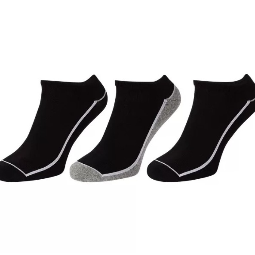 Verschillende 3-packs Ziki sneaker sokken voor heren