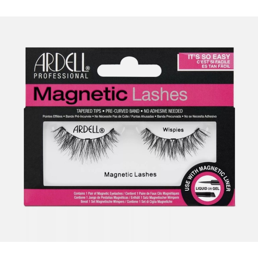 Black Ardell magnetic wispies false eyelashes 2.0