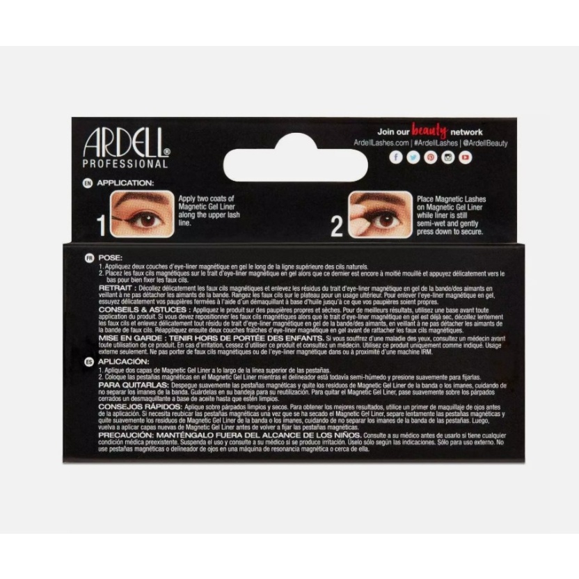 Black Ardell magnetic wispies false eyelashes 2.0 - Image 4