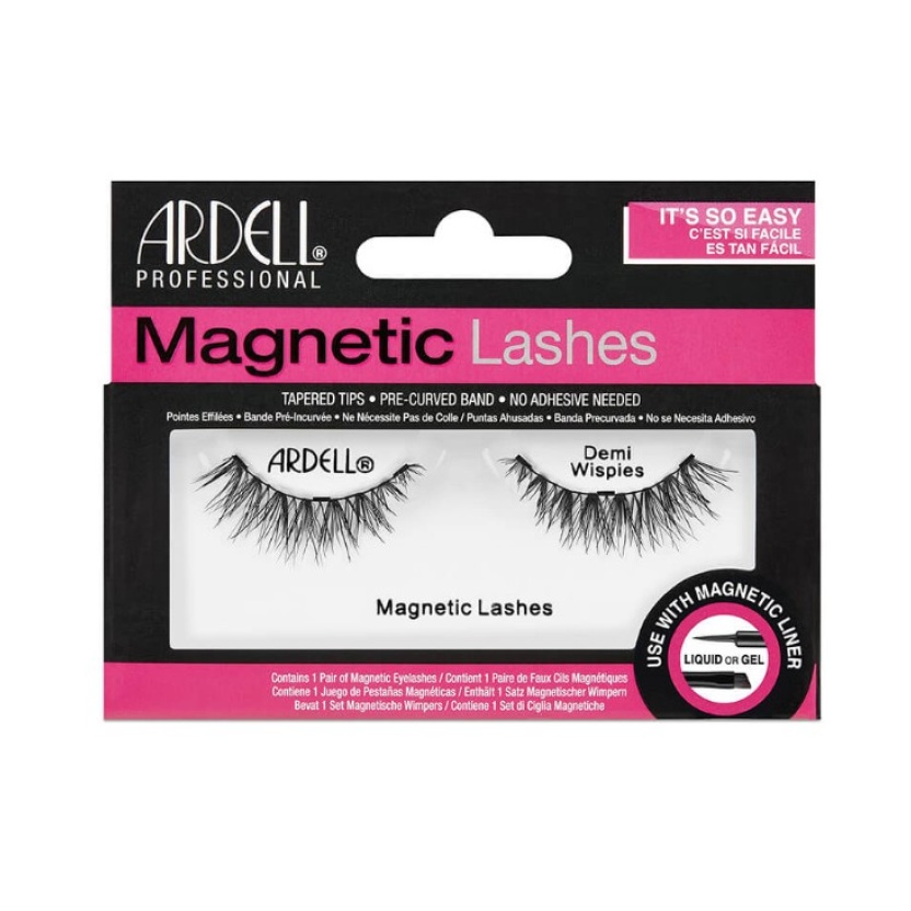 Black Ardell magnetic demi wispies false eyelashes 2.D