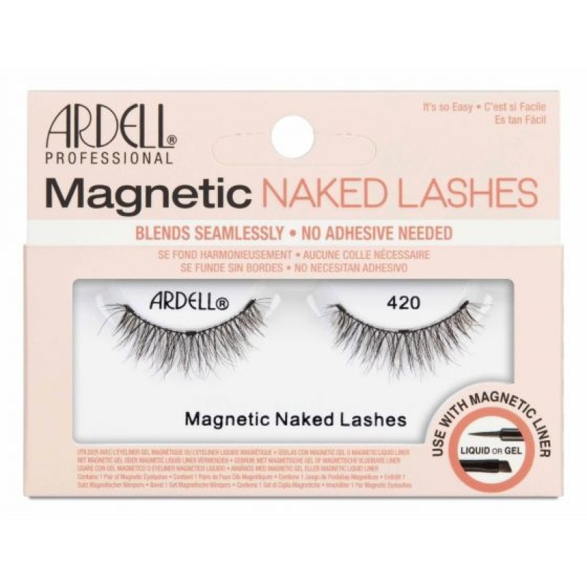 Black Ardell magnetic naked false eyelashes 420