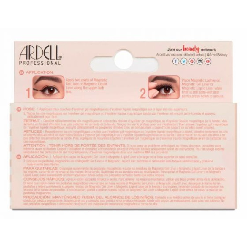 Black Ardell magnetic naked false eyelashes 424 - Image 4