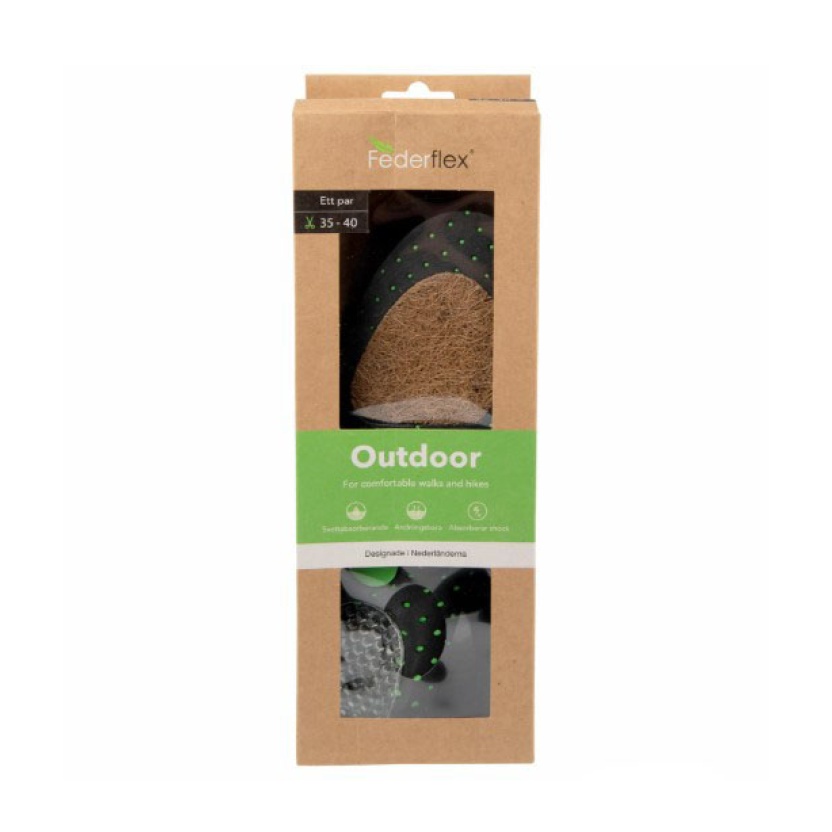 Federflex schokabsorberende outdoor inlegzolen - Afbeelding 3